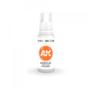 AK Interactive 3rd Gen Acrylic AK11003 White Grey 17ml