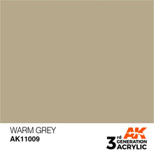 Load image into Gallery viewer, AK Interactive 3rd Gen Acrylic AK11009 Warm Grey 17ml