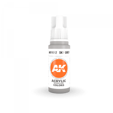 Load image into Gallery viewer, AK Interactive 3rd Gen Acrylic AK11012 Sky Grey 17ml