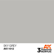Load image into Gallery viewer, AK Interactive 3rd Gen Acrylic AK11012 Sky Grey 17ml