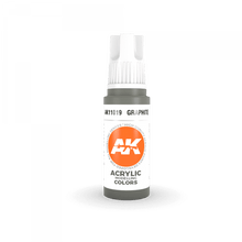 Load image into Gallery viewer, AK Interactive 3rd Gen Acrylic AK11019 Graphite 17ml