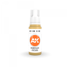 Load image into Gallery viewer, AK Interactive 3rd Gen Acrylic AK11030 Beige 17ml