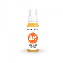 Load image into Gallery viewer, AK Interactive 3rd Gen Acrylic AK11044 Yellow 17ml