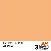 Load image into Gallery viewer, AK Interactive 3rd Gen Acrylic AK11052 Basic Skin Tone 17ml
