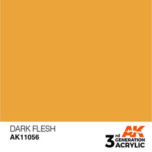 Load image into Gallery viewer, AK Interactive 3rd Gen Acrylic AK11056 Dark Flesh 17ml