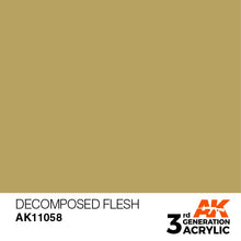 Load image into Gallery viewer, AK Interactive 3rd Gen Acrylic AK11058 Decomposed Flesh 17ml