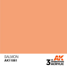 Load image into Gallery viewer, AK Interactive 3rd Gen Acrylic AK11061 Salmon 17ml