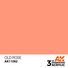 Load image into Gallery viewer, AK Interactive 3rd Gen Acrylic AK11062 Old Rose 17ml
