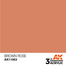 Load image into Gallery viewer, AK Interactive 3rd Gen Acrylic AK11063 Brown Rose 17ml
