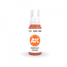 Load image into Gallery viewer, AK Interactive 3rd Gen Acrylic AK11079 Burn Orange 17ml