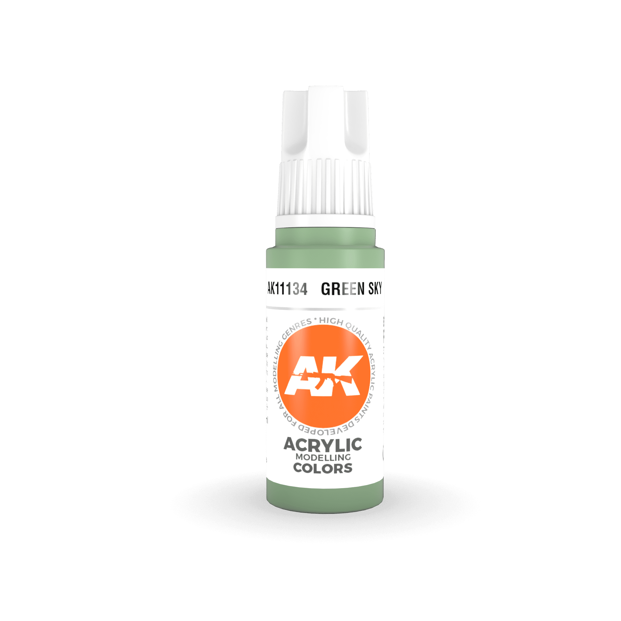 AK Interactive 3rd Gen Acrylic Green Sky 17ml