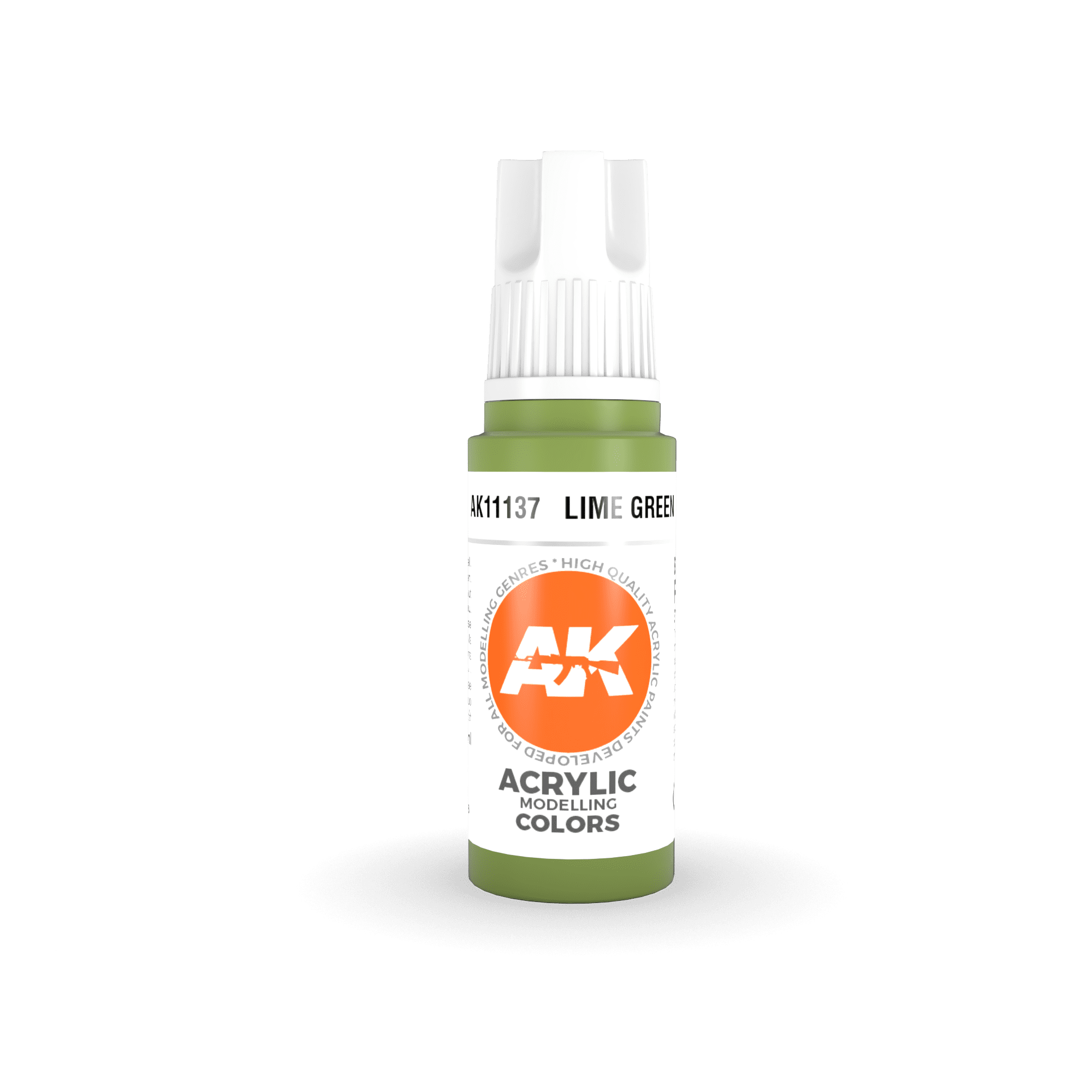 AK-Interactive 3rd Gen Acrylic Colors AFV Series Washable White Paint Ak11372 A3409252