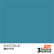 Load image into Gallery viewer, AK Interactive 3rd Gen Acrylic AK11177 Ducat Blue 17ml