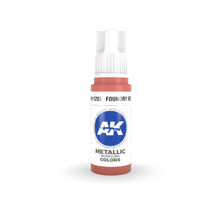 AK Interactive 3rd Gen Acrylic AK11203 Foundry Red 17ml
