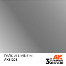 Load image into Gallery viewer, AK Interactive 3rd Gen Acrylic AK11208 Dark Aluminium 17ml