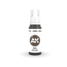 Load image into Gallery viewer, AK Interactive 3rd Gen Acrylic AK11223 Carbon Black INK 17ml