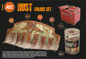 AK Interactive AK11605 3rd Gen Acrylics Rust