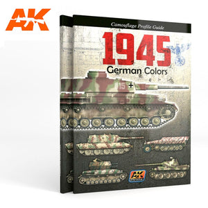 AK Interactive Book AK403 1945 German Colors. Camouflage Profile Guide