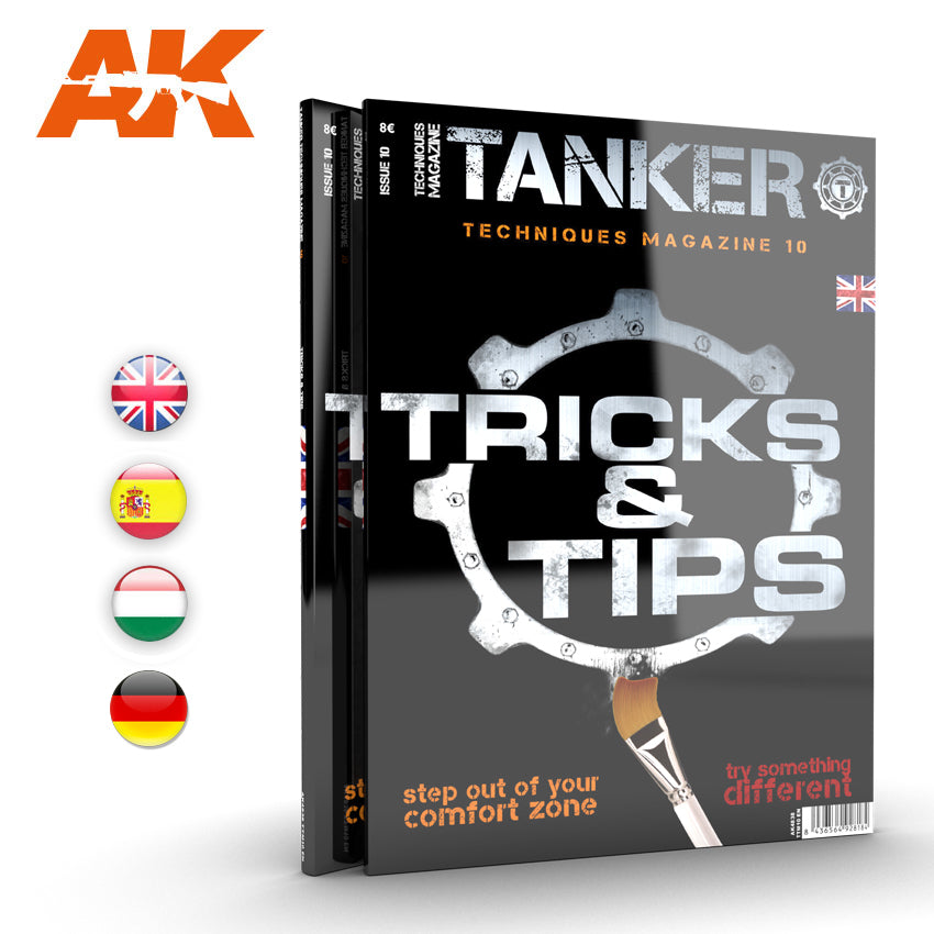 AK Interactive Book AK4838 Tanker Techniques 10 Tricks and Tips