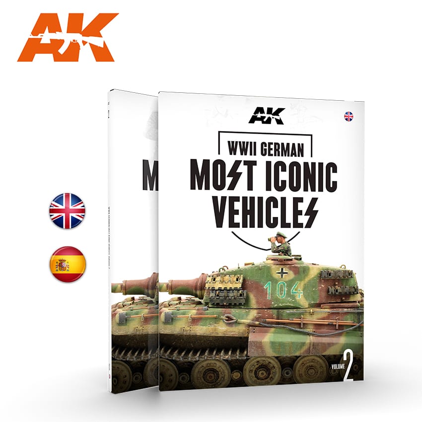 AK Interactive AK516 WWII German Most Iconic Vehicles Volume 2