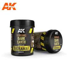 Load image into Gallery viewer, AK Interactive AK8018 Terrains Dark Earth 250ml
