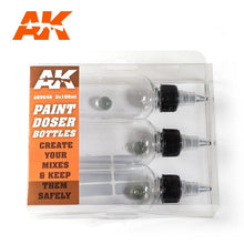 Load image into Gallery viewer, AK Interactive  AK9048 Paint Doser Bottles 100ml