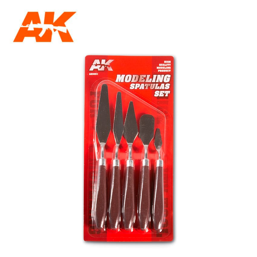 AK Interactive AK9051 Modeling Spatula Set