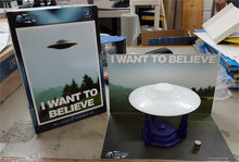 Load image into Gallery viewer, Atlantis I Want to Believe UFO Plastic Model Kit  AMC-1008