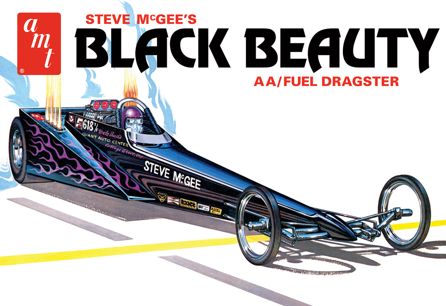 AMT 1/25 Steve McGee's Black Beauty AA/Fuel Dragster AMT1214