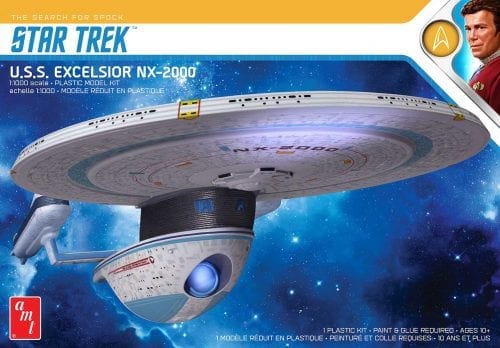 AMT Star Trek 1/1000 USS Excelsior NX-2000 AMT1257M