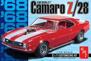 AMT 1/25 Chevrolet Camaro Z/28 1968 Plastic Model AMT868
