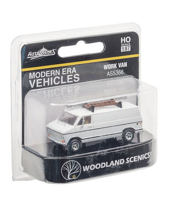 Woodland Scenics 1/87 HO Modern Vehicles Work Van AS5366