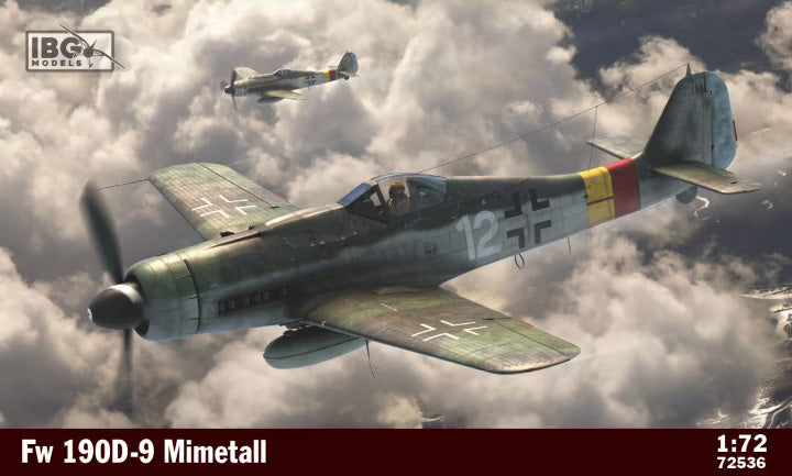 IBG 1/72 German FW 190D-9 Mimetall 72536