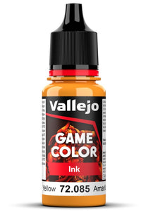Vallejo Game Color 72.085 Yellow Ink 18ml