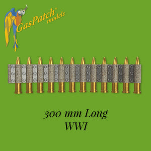 Gaspatch 1/35 Flexible Ammo Belt WWI 300mm Long 18-35151