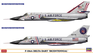 Hasegawa 1/72 US F-106A Delta Dart "Bicentennial" (2 Kits) 02402
