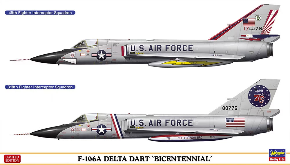 Hasegawa 1/72 US F-106A Delta Dart 