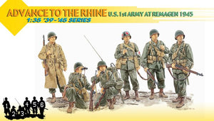 Dragon 1/35 "Advance To the Rhine" U.S. 1st Army At Remagen 1945 6271