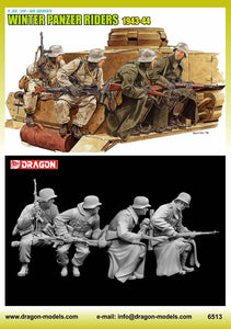 Dragon 1/35 German Winter Panzer Riders 1943-44 6513