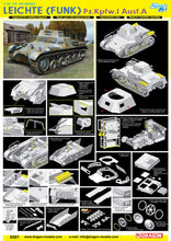 Load image into Gallery viewer, Dragon 1/35 German Pzkpfw I Ausf. A Leichte (Funk) 6591