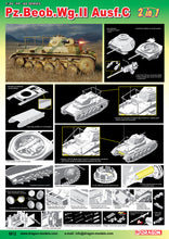 Load image into Gallery viewer, Dragon 1/35 German Pzkpfw II Ausf. C Beob.Wg. 6812