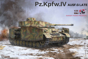 Border 1/35 German PzKpfw IV Ausf. G 2-in-1 Kit BT-001
