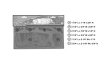 Load image into Gallery viewer, Woodland Scenics C1243 Base Rock Mold 10" x 5"