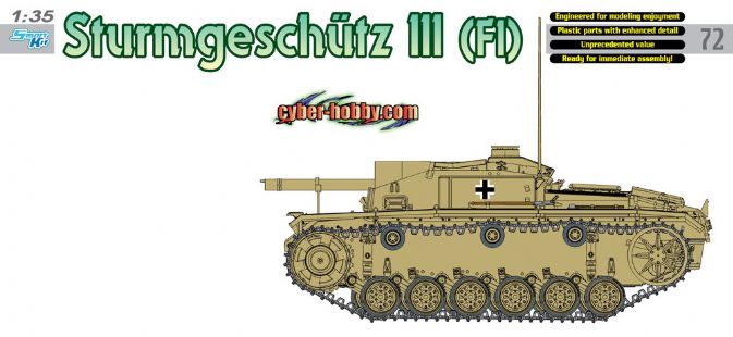 Dragon 1/35 German Sturmgeschutz III (FI) 6753