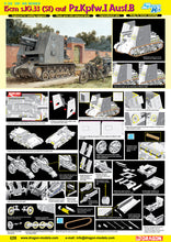 Load image into Gallery viewer, Dragon 1/35 German 15cm s.IG.33 (Sf) auf Pzkpfw I Ausf. B 6259