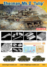Load image into Gallery viewer, Dragon 1/72 British Sherman Mk.V Tulip 7312