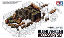 Load image into Gallery viewer, Tamiya 1/35 Allied Vehicles Accessory Set 35229