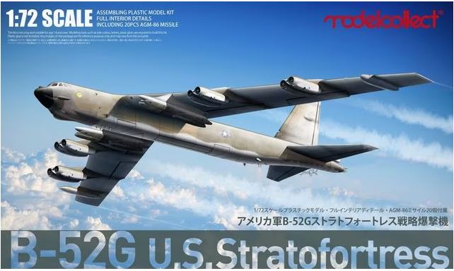 Modelcollect 1/72 US B-52H Stratofortress Bomber w/ 20 AGM-86