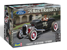 Load image into Gallery viewer, Revell 1/25 Ford &#39;29 Model A Roadster 2 &#39;N 1 Kit 854463