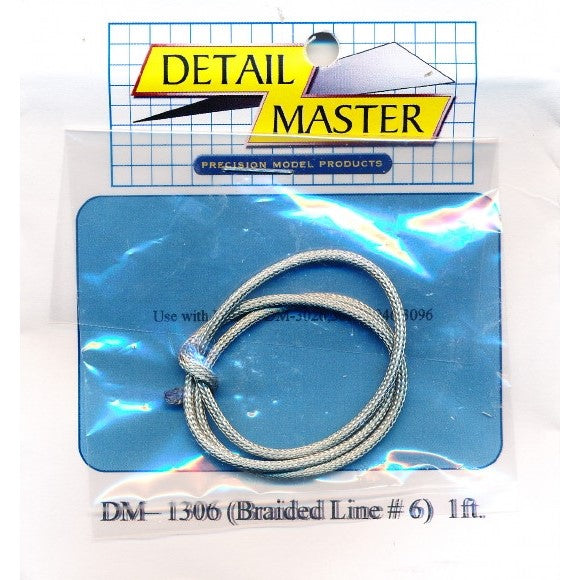 Detail Master 1/24 - 1/25 Braided Line #6 0.080